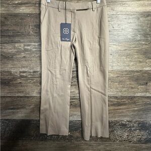True Royal Tan Khaki Trousers with Pressed Creases and Belt Loops size 40